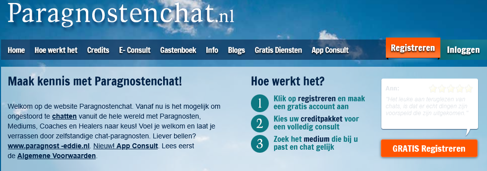 Paragnostenchat.nl